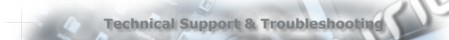 Technical Support & Troubleshooting